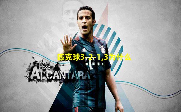 匹克球3-2-1,3为什么