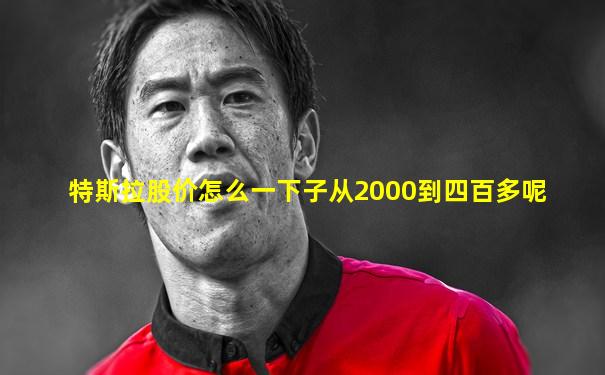 特斯拉股价怎么一下子从2000到四百多呢