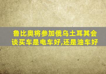 鲁比奥将参加俄乌土耳其会谈买车是电车好,还是油车好