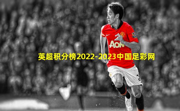 英超积分榜2022-2023中国足彩网